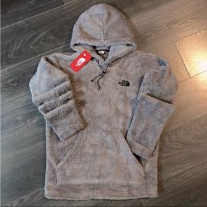 North face fleece hoodie